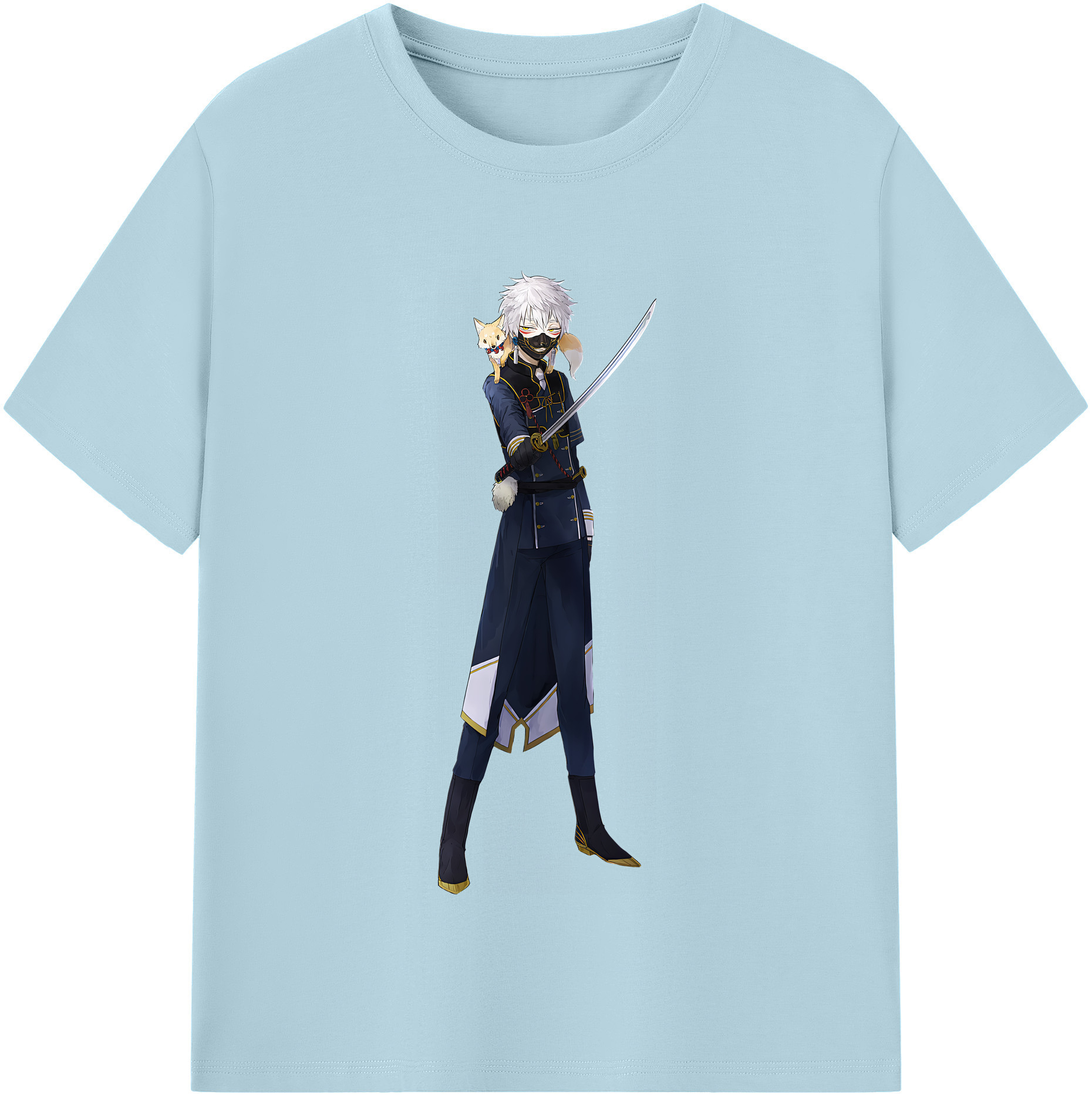（画像用） 刀剣乱舞 Touken Ranbu 綿100％半袖Tシャツ（フロントプリント）